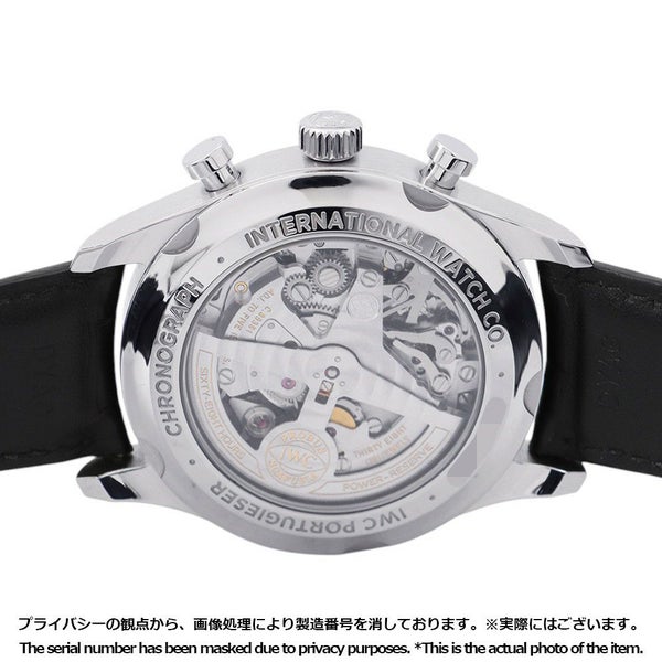 IWC ポルトギーゼ・クロノグラフ・クラシック IW390303 腕時計 ウォッチ ブルー文字盤