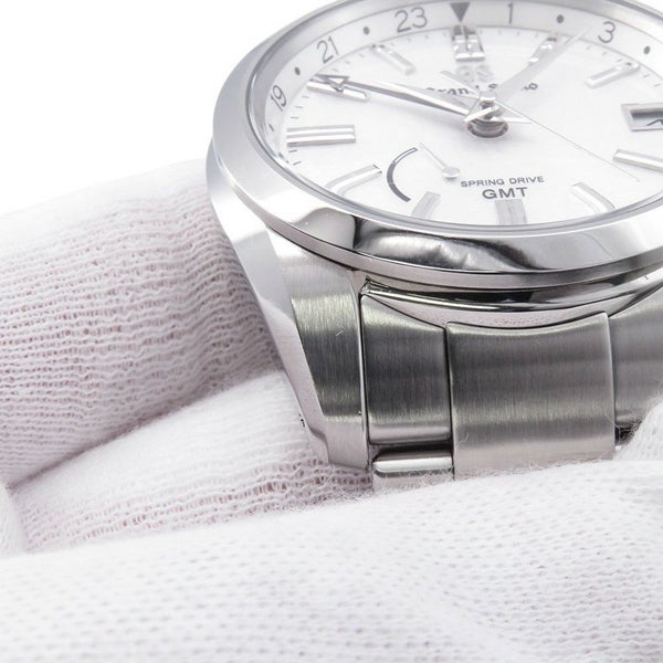 セイコー グランドセイコー ヘリテージコレクション スプリングドライブ GMT SBGE279 SEIKO 腕時計 シルバー文字盤