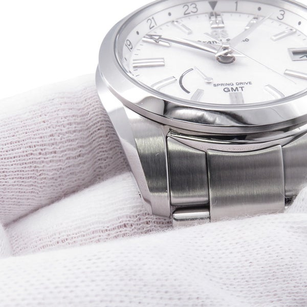 セイコー グランドセイコー ヘリテージコレクション スプリングドライブ GMT SBGE279 SEIKO 腕時計 シルバー文字盤