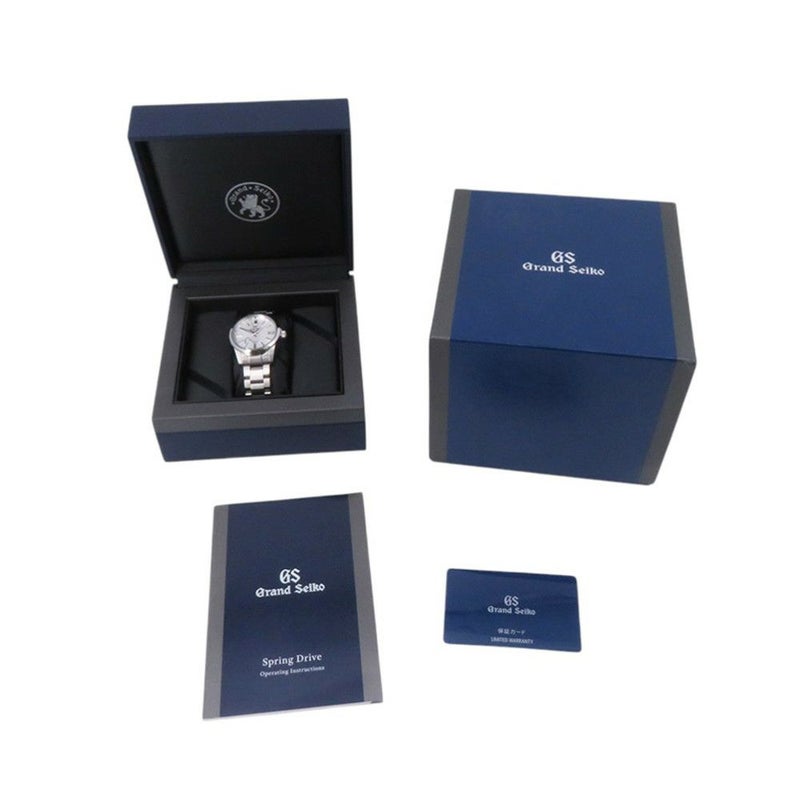 セイコー グランドセイコー ヘリテージコレクション スプリングドライブ GMT SBGE279 SEIKO 腕時計 シルバー文字盤