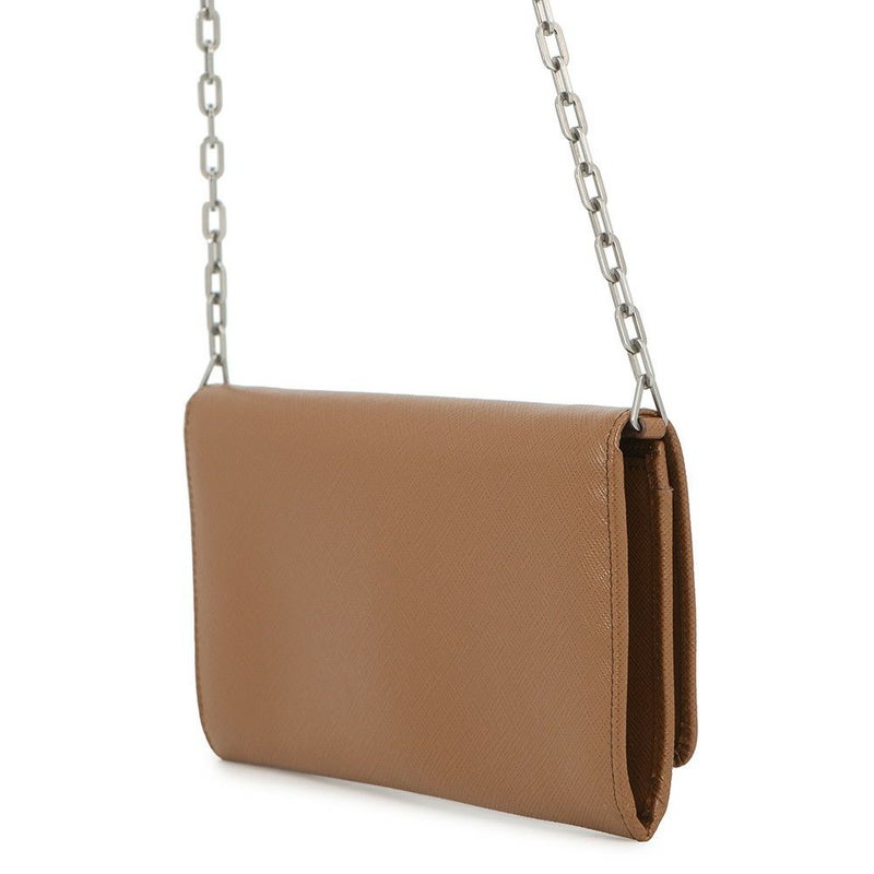 プラダ チェーンウォレット サフィアーノ ロゴ 1MT440 PRADA 財布