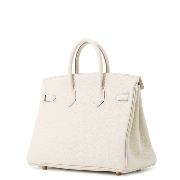 エルメス バーキン25 ベトン/ゴールド金具 トゴ U刻印 HERMES Birkin ハンドバッグ