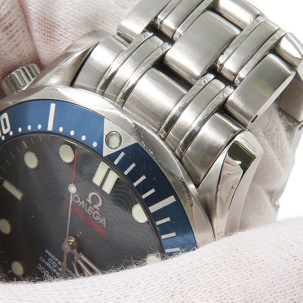 オメガ シーマスター ダイバー300M 2220.80.00 OMEGA 腕時計 ブルー文字盤