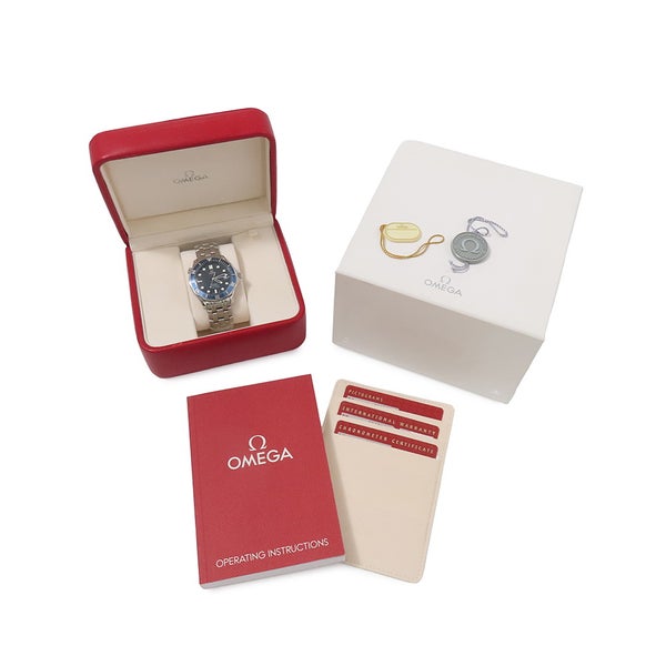 オメガ シーマスター ダイバー300M 2220.80.00 OMEGA 腕時計 ブルー文字盤