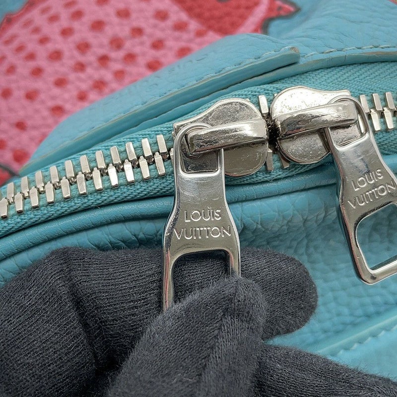 ルイヴィトン ボディバッグ モノグラム・トリヨン LV×YK マキシ・バムバッグ M21715 ウエストポーチ 草間彌生 FACES