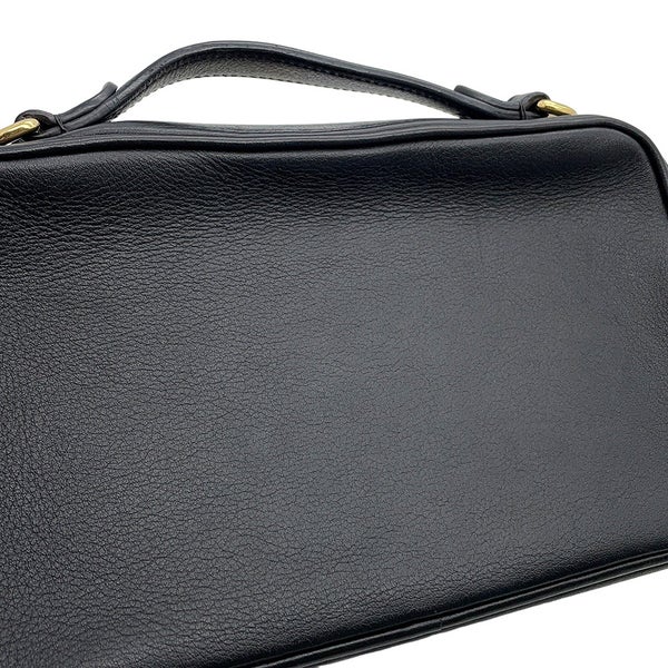 ルイヴィトン ショルダーバッグ モノグラム/カーフレザー ユーティリティ・クロスボディ M80450 ヴィトン ブラック 黒