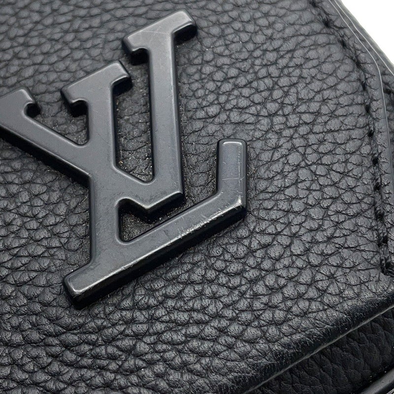 ルイヴィトン ショルダーバッグ LV アエログラム テイクオフ・メッセンジャーPM  M24769 LOUIS VUITTON ブラック 黒