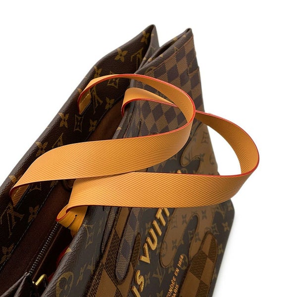 ルイヴィトン トートバッグ モノグラム・ランドスケープ ショッパー・トートMM M15274 ヴィトン バッグ 2wayショルダー NIGOコラボ