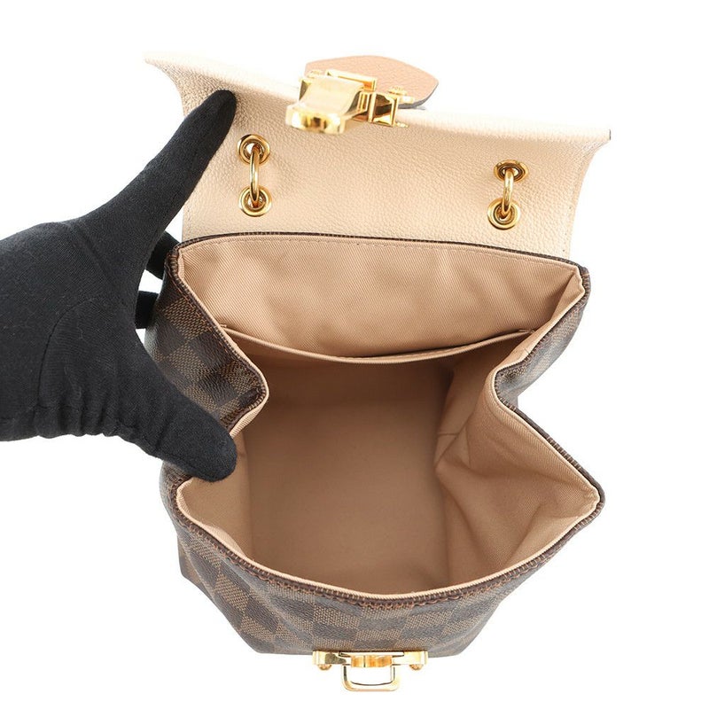 ルイヴィトン リュックサック ダミエ・エベヌ・エベヌ クラプトン・バックパック N42259 ヴィトン3wayハンド ショルダー