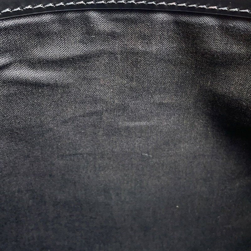 バレンシアガ クラッチバッグ ネイビー クリップ レザー レザー/キャンバス 373834 BALENCIAGA バッグ ポーチ