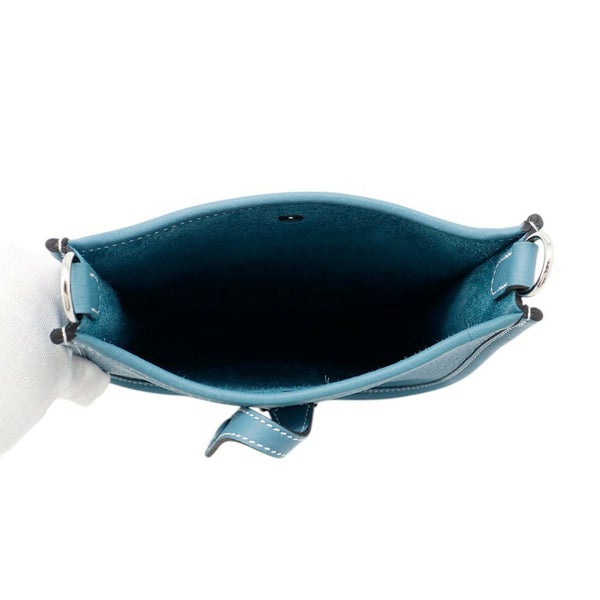 エルメス エブリンTPM 85cm アマゾン ニューブルージーン/シルバー金具 トリヨンクレマンス K刻印