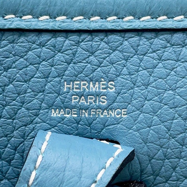 エルメス エブリンTPM 85cm アマゾン ニューブルージーン/シルバー金具 トリヨンクレマンス K刻印