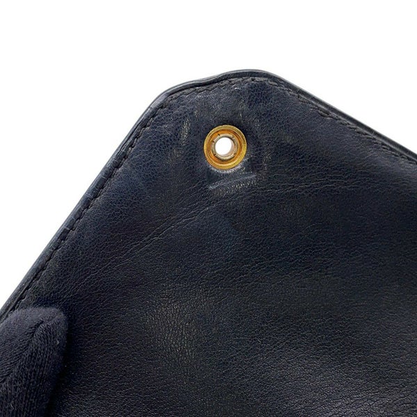 エルメス チェーンショルダーバッグ アルカザール ブラック/ゴールド金具 クロコダイル 黒