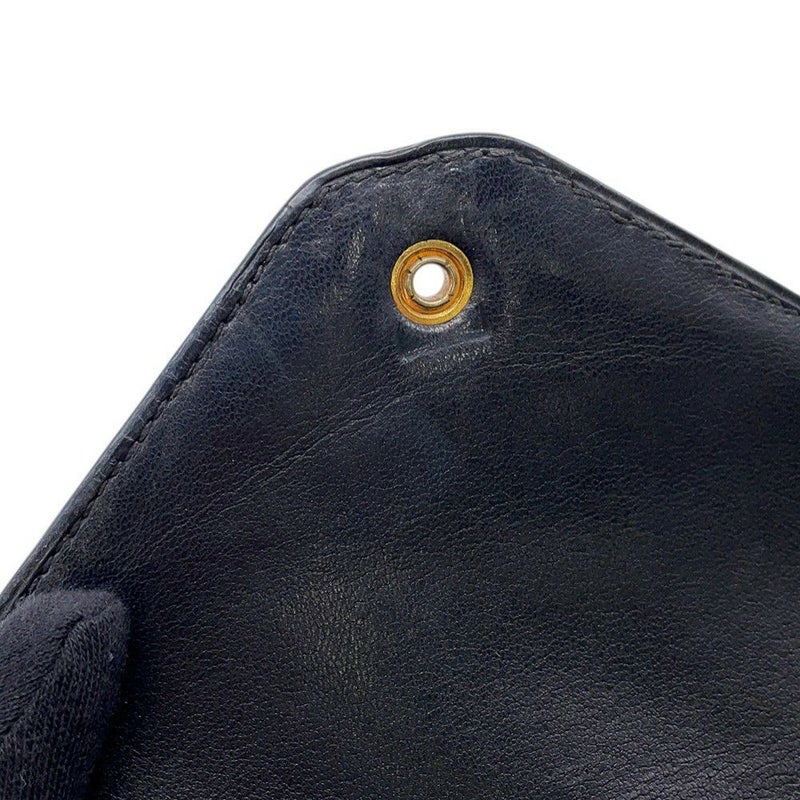 エルメス チェーンショルダーバッグ アルカザール ブラック/ゴールド金具 クロコダイル 黒