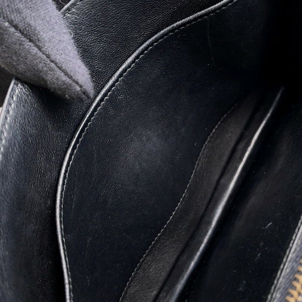 エルメス チェーンショルダーバッグ アルカザール ブラック/ゴールド金具 クロコダイル 黒