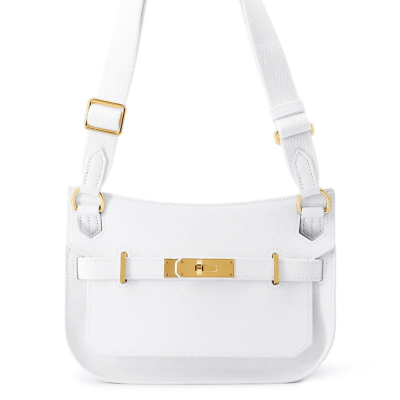 エルメス ジプシエール ミニ ニューホワイト/ゴールド金具 エバーカラー W刻印 白