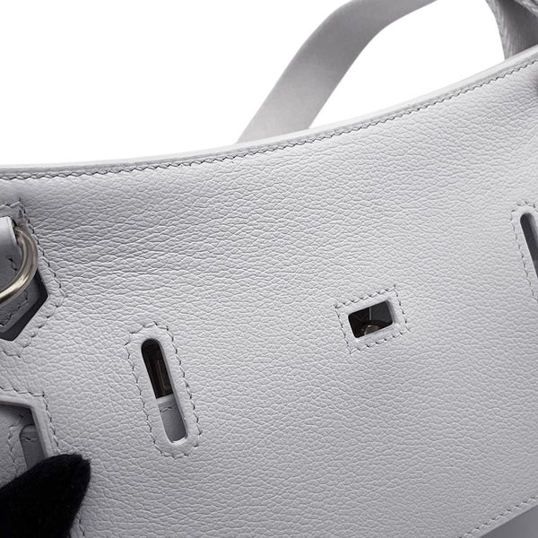 エルメス ジプシエール ミニ ニューホワイト/ゴールド金具 エバーカラー W刻印 白