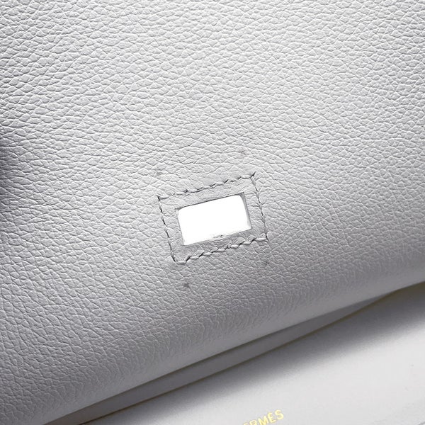 エルメス ジプシエール ミニ ニューホワイト/ゴールド金具 エバーカラー W刻印 白