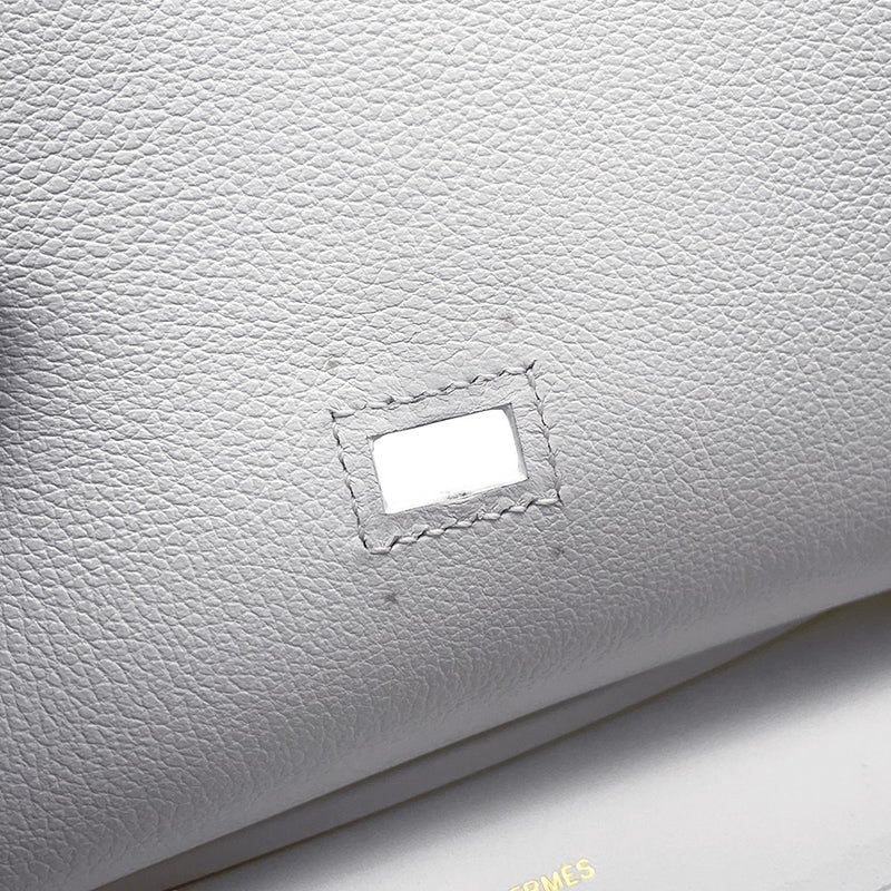 エルメス ジプシエール ミニ ニューホワイト/ゴールド金具 エバーカラー W刻印 白