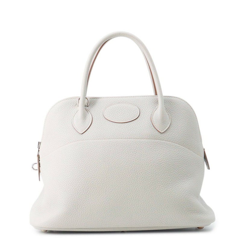 エルメス ハンドバッグ ボリード31 パールグレー/シルバー金具 トリヨンクレマンス □O刻印 ２wayショルダー