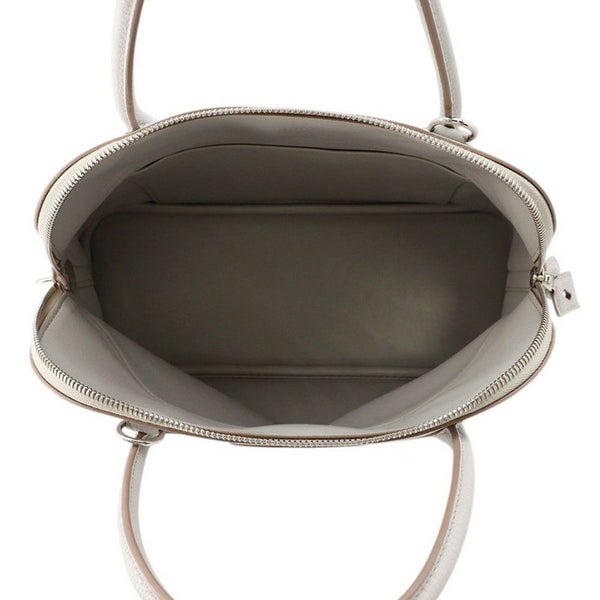 エルメス ハンドバッグ ボリード31 パールグレー/シルバー金具 トリヨンクレマンス □O刻印 ２wayショルダー