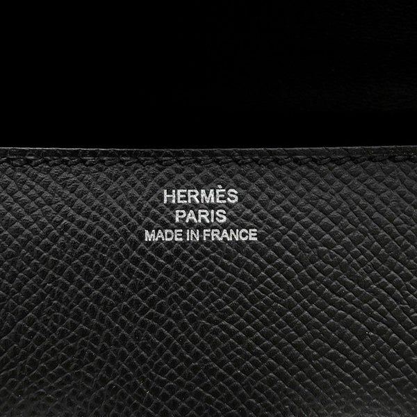 エルメス コンスタンス エラン ミロワール ブラック/シルバー金具 エプソン K刻印 黒