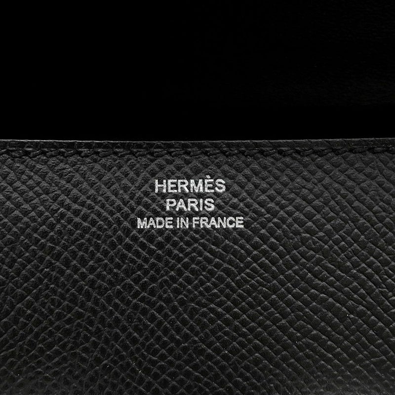 エルメス コンスタンス エラン ミロワール ブラック/シルバー金具 エプソン K刻印 黒