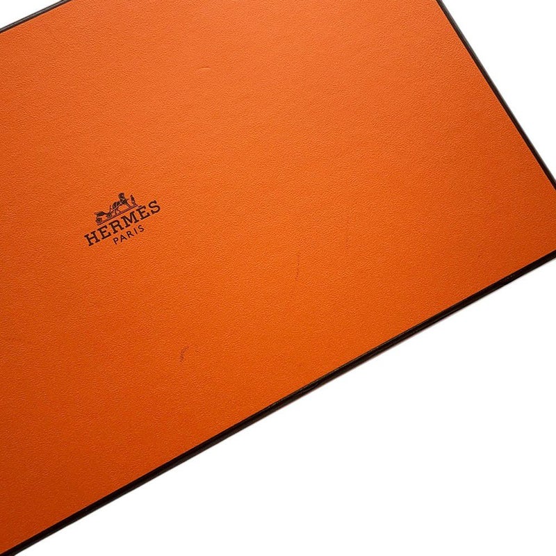 エルメス 長財布 ケリーポケット ロング ブラック/エレクトラム金具 シェブルシャムキラ W刻印 黒