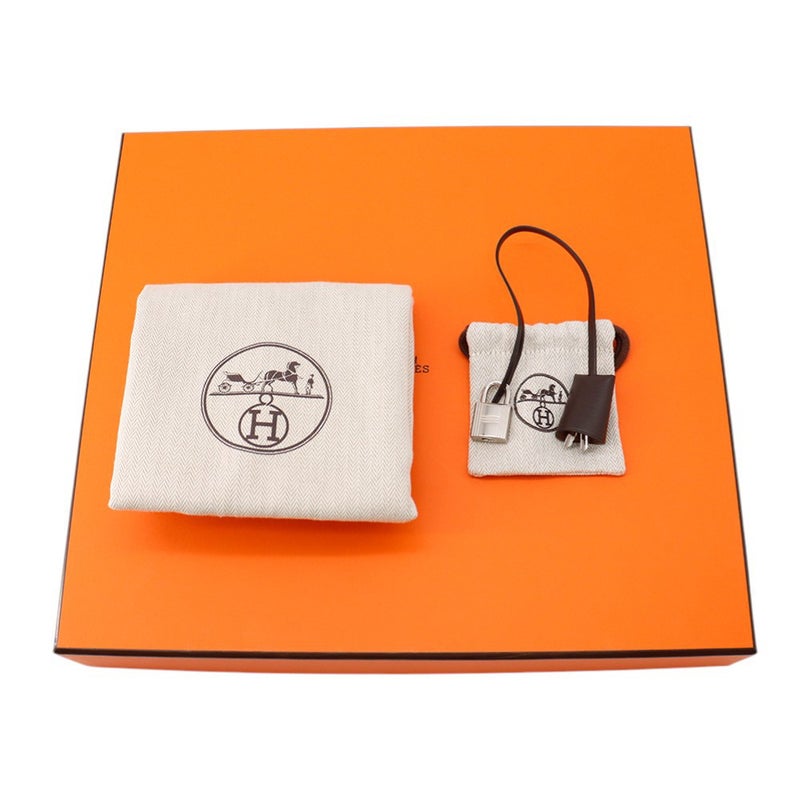 エルメス エールバッグジップPM ルトゥルネ エトゥープ/エベンヌ/シルバー金具 トワルオフィシエ/ヴァッシュハンター W刻印