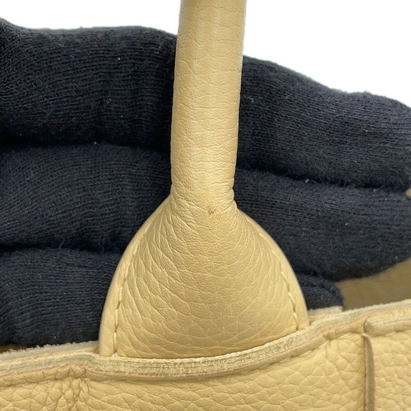 ボッテガヴェネタ ハンドバッグ マキシイントレチャート アルコ トート ミニ レザー 709337 BOTTEGA VENETA 2way