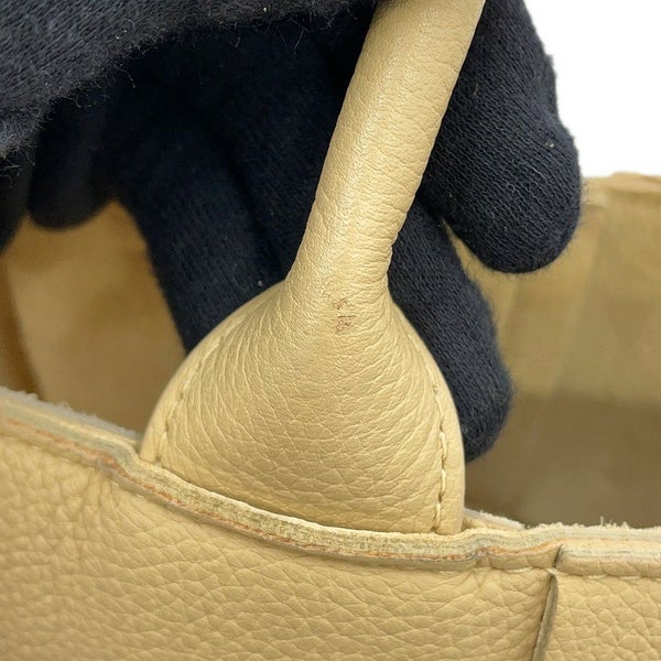 ボッテガヴェネタ ハンドバッグ マキシイントレチャート アルコ トート ミニ レザー 709337 BOTTEGA VENETA 2way