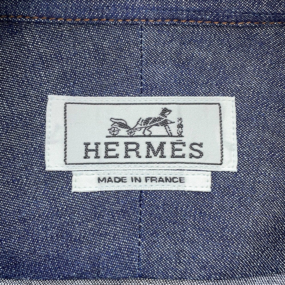 エルメス シャツ デニム メンズサイズ42 HERMES トップス | 中古・新品