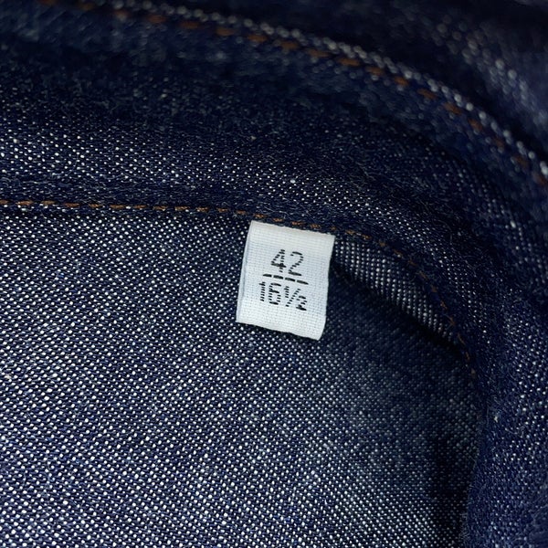 エルメス シャツ デニム メンズサイズ42 HERMES トップス