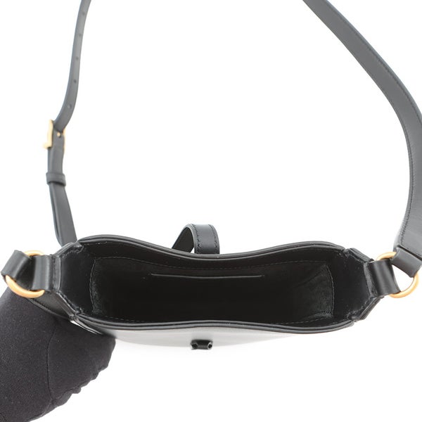 サンローランパリ ショルダーバッグ LE 5 A 7 ミニ バーティカル レザー 735214 SAINT LAURENT PARIS 黒