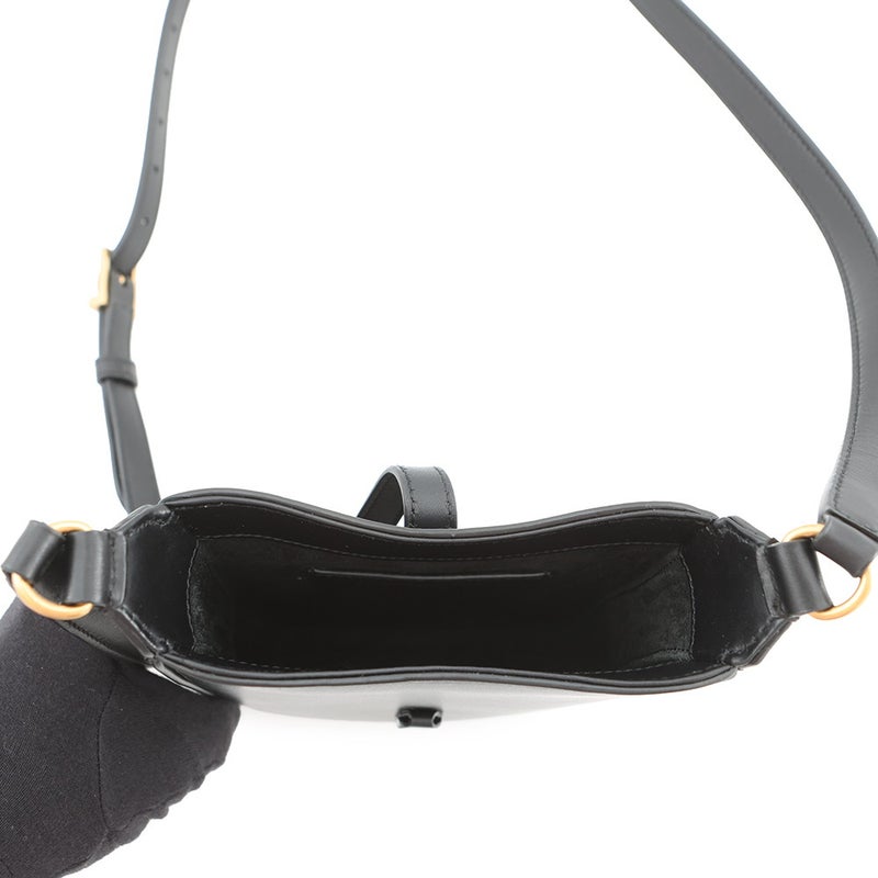 サンローランパリ ショルダーバッグ LE 5 A 7 ミニ バーティカル レザー 735214 SAINT LAURENT PARIS 黒