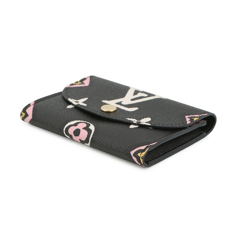 ルイヴィトン コインケース モノグラム/ワイルド・アット・ハート ポルトモネ・ロザリ M80755 ヴィトン 財布 小銭入れ ブラック 黒