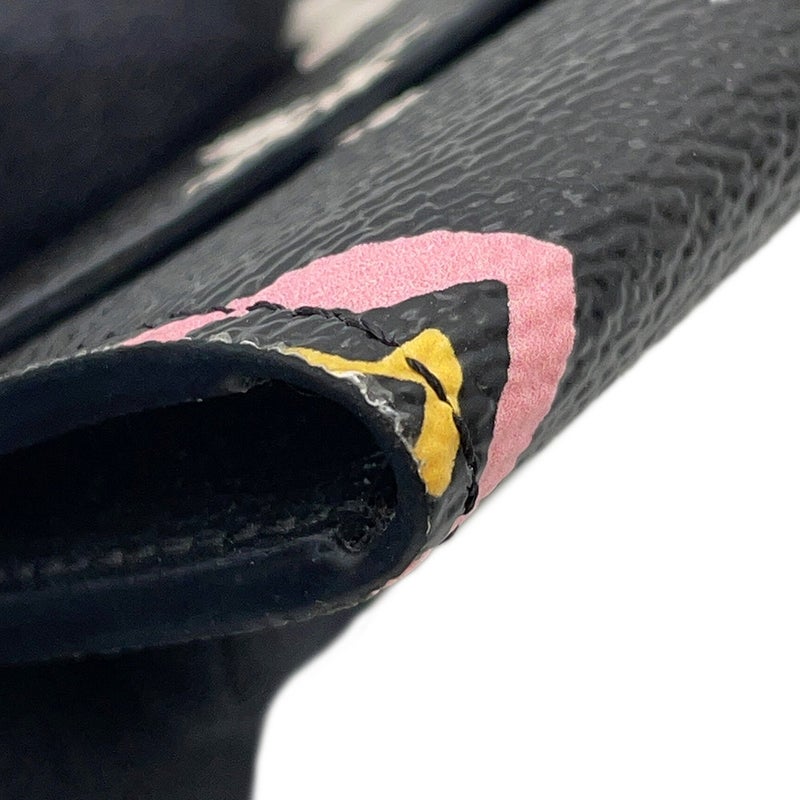 ルイヴィトン コインケース モノグラム/ワイルド・アット・ハート ポルトモネ・ロザリ M80755 ヴィトン 財布 小銭入れ ブラック 黒