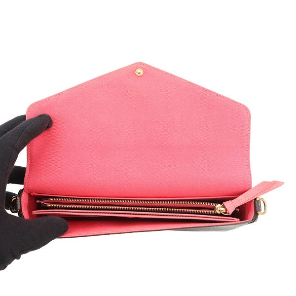 ルイヴィトン チェーンウォレット モノグラム ポシェット・フェリシー ラブリーバード M62426 ヴィトン 財布