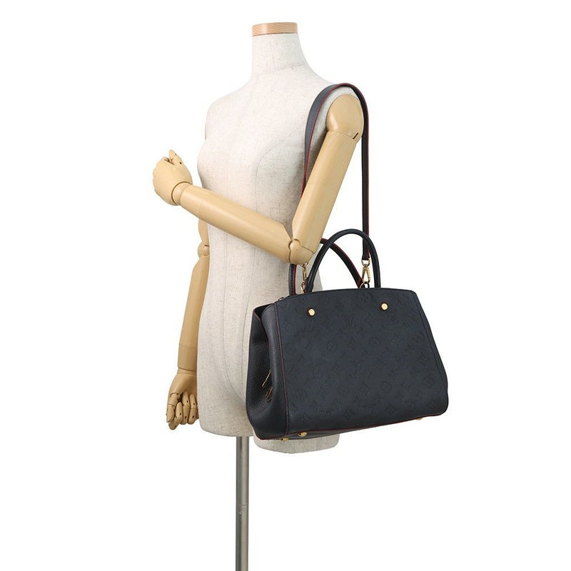 ルイヴィトン ハンドバッグ モノグラム・アンプラント モンテーニュMM M42746 ヴィトン 2way ショルダーバッグ