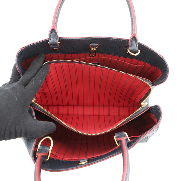 ルイヴィトン ハンドバッグ モノグラム・アンプラント モンテーニュMM M42746 ヴィトン 2way ショルダーバッグ