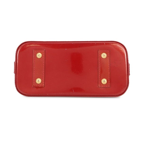ルイヴィトン ハンドバッグ モノグラム・ヴェルニ アルマBB M90174 LOUIS VUITTON 2way レッド
