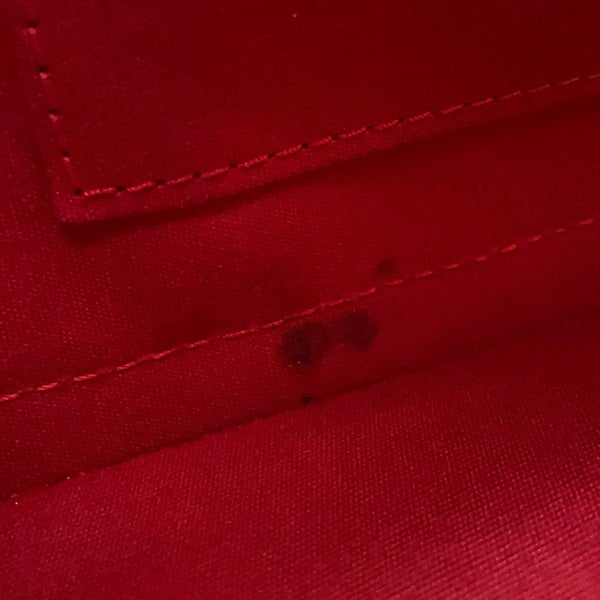 ルイヴィトン ハンドバッグ モノグラム・ヴェルニ アルマBB M90174 LOUIS VUITTON 2way レッド