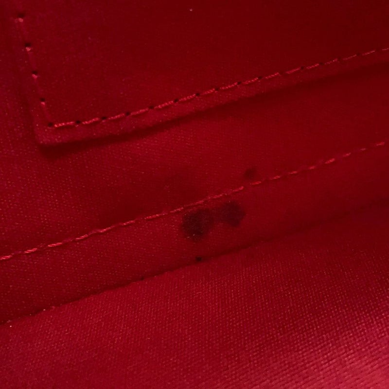 ルイヴィトン ハンドバッグ モノグラム・ヴェルニ アルマBB M90174 LOUIS VUITTON 2way レッド