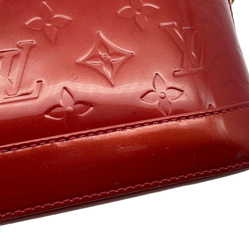 ルイヴィトン ハンドバッグ モノグラム・ヴェルニ アルマBB M90174 LOUIS VUITTON 2way レッド