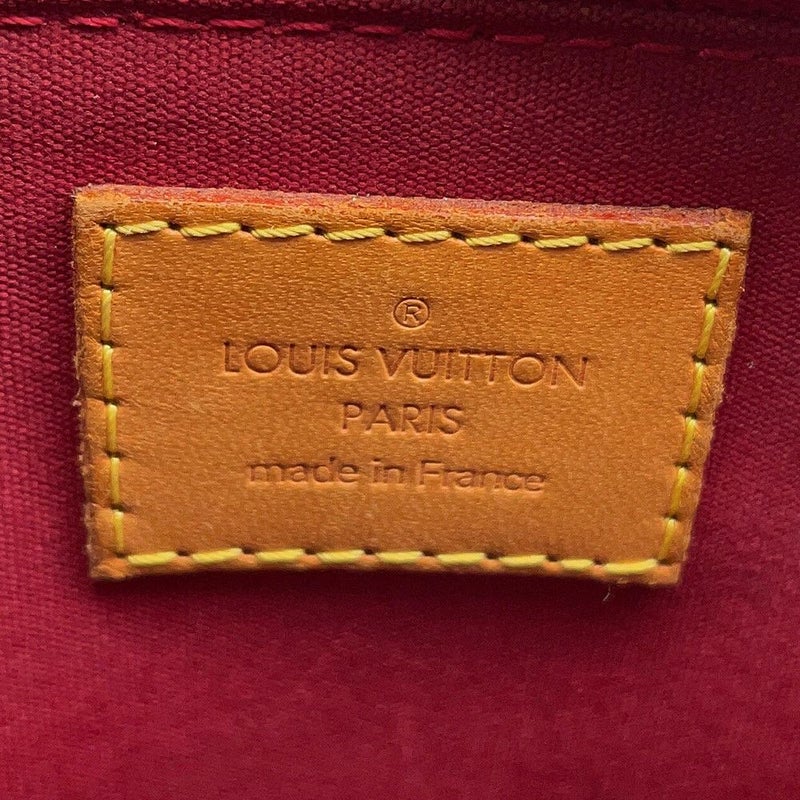 ルイヴィトン ハンドバッグ モノグラム・ヴェルニ アルマBB M90174 LOUIS VUITTON 2way レッド