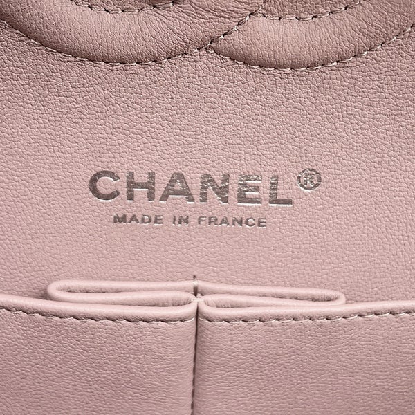 シャネル チェーンショルダーバッグ マトラッセ25 ココマーク キャビアスキン ダブルチェーン A01112 CHANEL