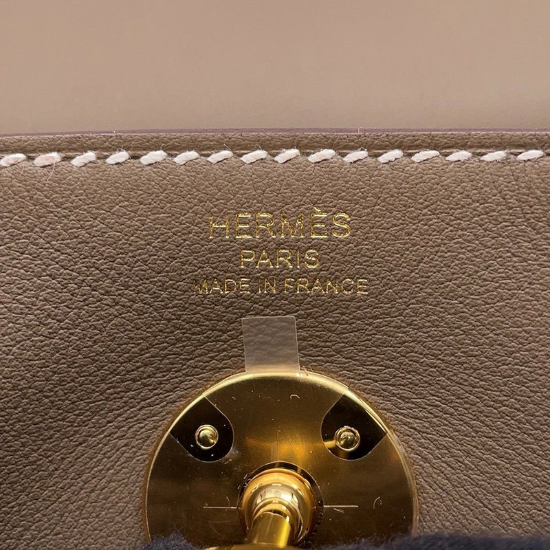 エルメス リンディ26 エトゥープ/ゴールド金具 スイフト K刻印 ２wayショルダー