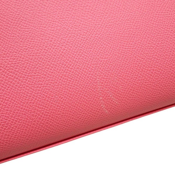 エルメス ハンドバッグ ケリー28 外縫い ローズアザレ/シルバー金具 エプソン D刻印 ２wayショルダー