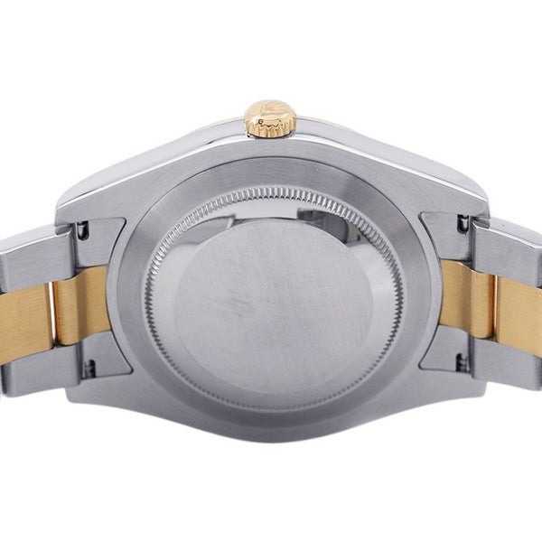 ロレックス デイトジャスト II ランダムシリアル ルーレット SS/K18YG 116333 ROLEX 腕時計 黒文字盤