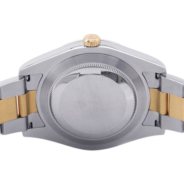 ロレックス デイトジャスト II ランダムシリアル ルーレット SS/K18YG 116333 ROLEX 腕時計 黒文字盤